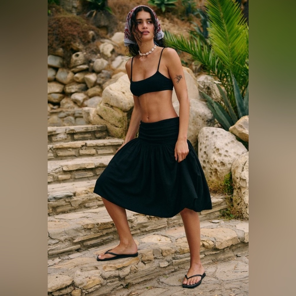 FREE PEOPLE Asia Convertible Mini DRESS - Picture 2 of 4